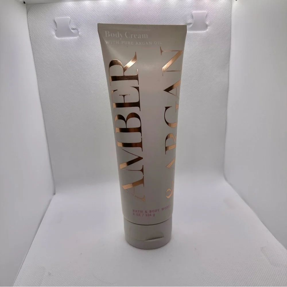 Amber and Argan Body Cream by Bath and Body Works